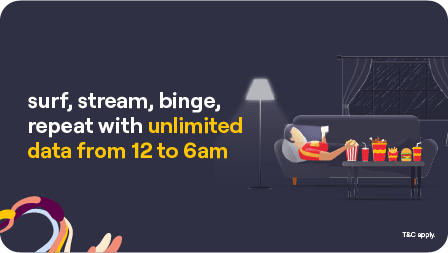 Night Unlimited Data Plan