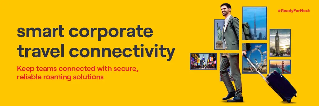  Business Travel Connectivity with International Roaming, eSIM & MiFi by Vi Business