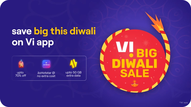Vi Big Diwali Sale